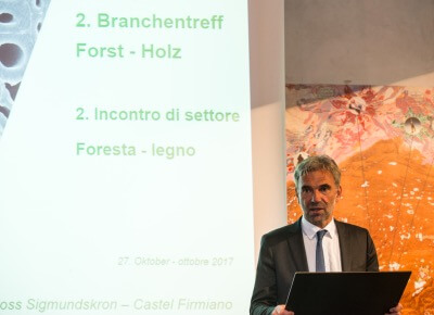 Forst Holzsektor Branchentreff Arnold Schuler