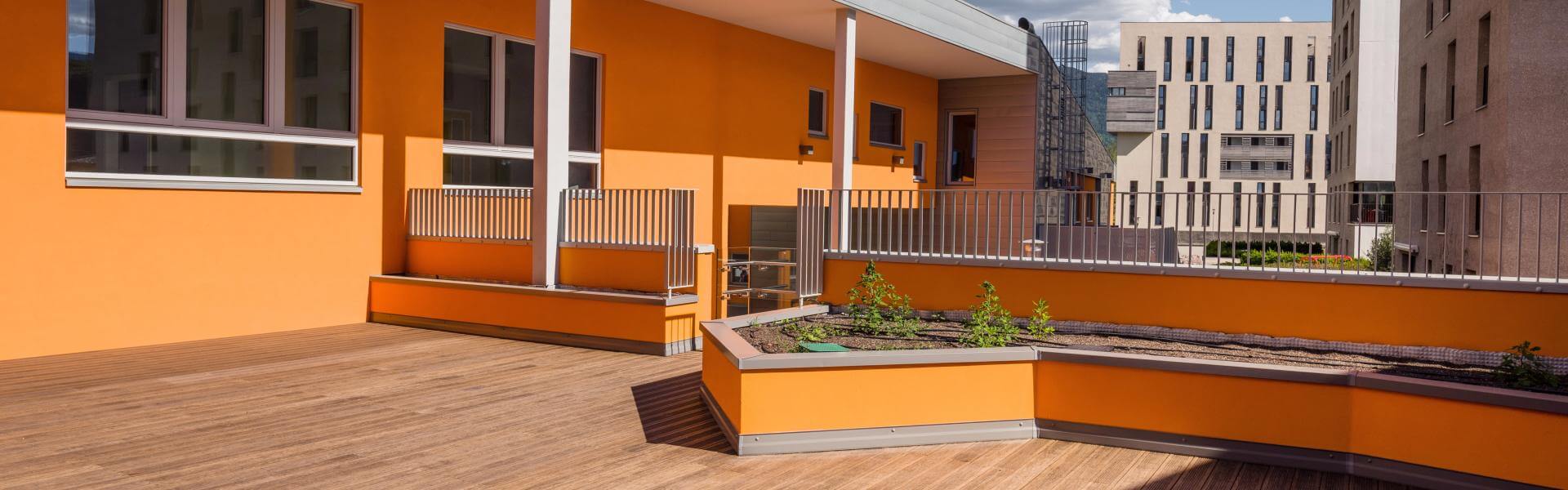Lignoalp Damiani Kindergarten asilo nido Holzbau Südtirol