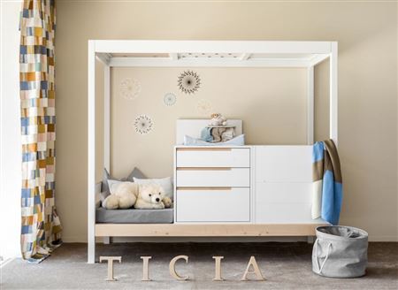 Ticia mitwachsendes Kinderbett Complojer