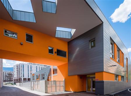 Lignoalp Damiani Bozen Holzbau Kinderhort Kindergarten Holzbau Südtirol