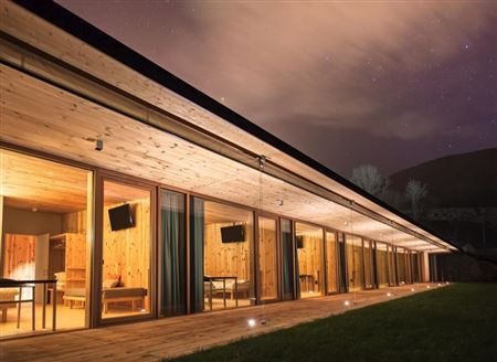 Lignoalp Damiani Holz & KO Wohnhaus Holzbau  modern