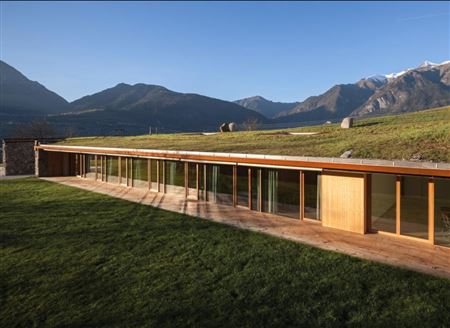 Lignoalp Damiani Holz & KO Wohnhaus Holzbau  modern