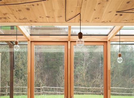 Lignoalp Damiani Holz & KO Wohnhaus Holzbau  modern