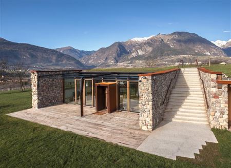 Lignoalp Damiani Holz & KO Wohnhaus Holzbau  modern