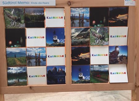 karuselo Memory Holz Südtirol