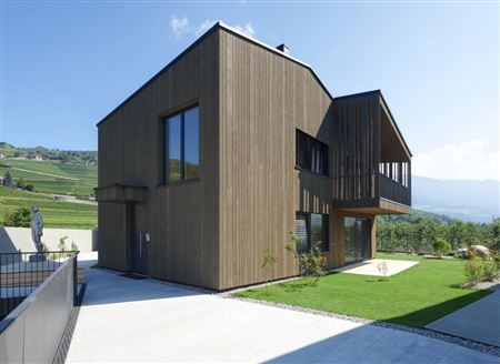 Lignoalp Damiani Holz & KO Wohnhaus Holzbau  modern