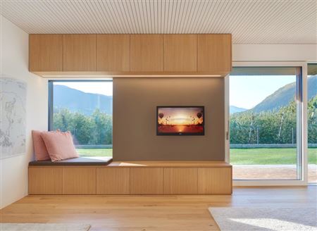 Lignoalp Damiani Holz & KO Wohnhaus Holzbau  modern