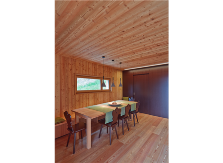 Vigiljoch Raffeiner Fereinhaus Holz Wald